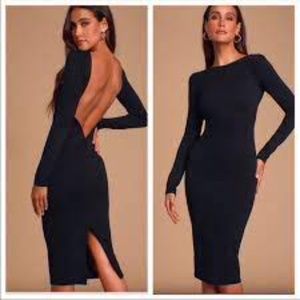 Va Va Voom Lulus Black Dress